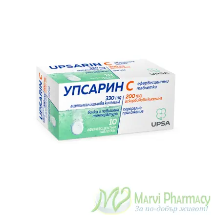 Упсарин C ефервесцентни таблетки x10