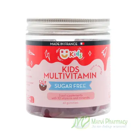 Mium Lab Kids Желирани дражета за ДЕЦА Мултивитамин 42бр.