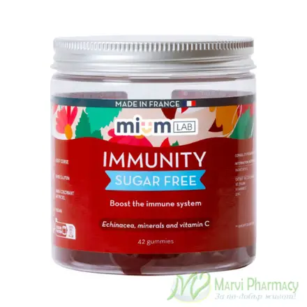 Mium Lab Immunity Желирани дражета за силен имунитет 42бр.