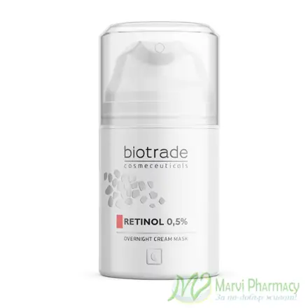 Biotrade Retinol 0,5% Нощна крем-маска против стареене 50мл.