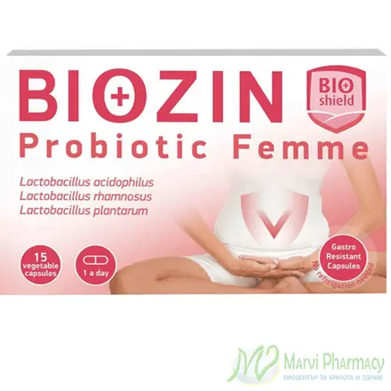 Biozin probiotic femme / Биозин пробиотик фем 15 капс.