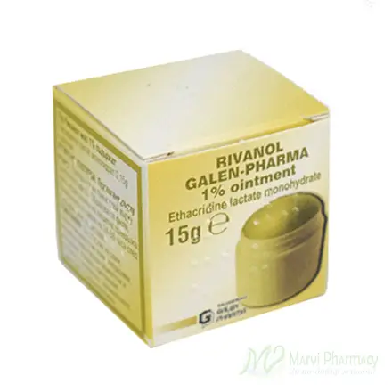 Galen-Pharma/Гален-Фарма, Риванол маз, 1%, 15 гр.