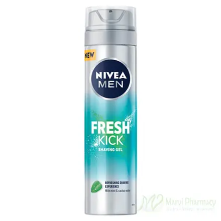 Nivea Men Fresh Kick Гел за бръснене за мъже 200мл