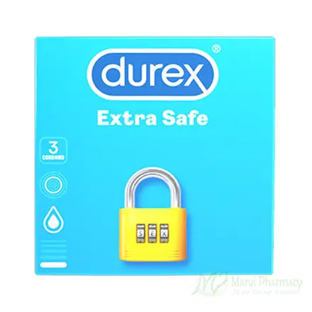 DUREX Extra Safe Презервативи Екстра Сейф 3бр./кутия