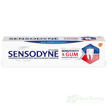 SENSODYNE Sensitivity&Gum Паста за чувствителни зъби и венци, 75мл
