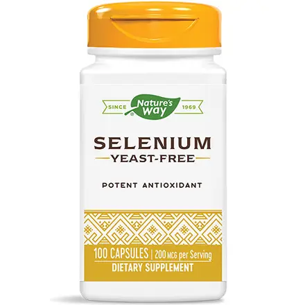 Nature's Way Селен (L-селенометионин) 200 mcg x 100 капсули