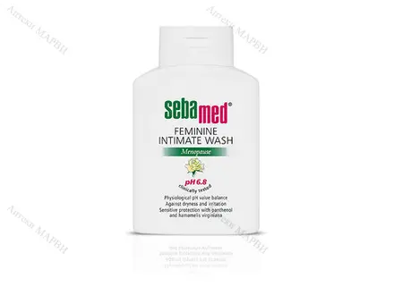 Sebamed Menopause Интимен душ-гел с pH 6.8 по време на и след менопауза, 200 мл