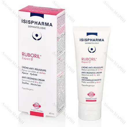 ISISPHARMA Ruboril Expert S Крем против зачервявания за чувствителна и суха кожа 40 мл.