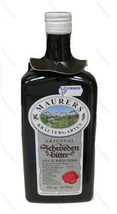 MAURERS, Шведска горчивка - по оригинална рецепта, 500 мл.