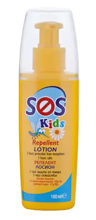 Kokona S.O.S. Kids, Репелент лосион за деца - против комари, 100 мл.