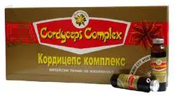 TNT 21, Кордицепс комплекс - китайски тоник за жизненост, 10 флак. х 10 мл