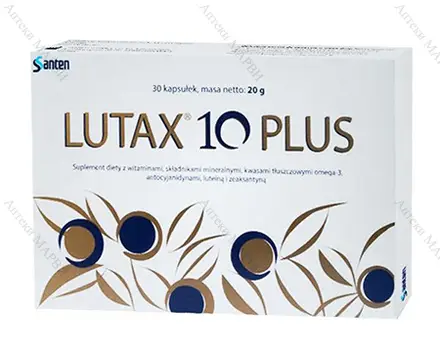 LUTAX 10 Plus / ЛУТАКС 10 Плюс, за здрави очи, 30 капс.