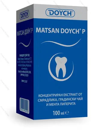 Mатсан Дойч P, Концентриран разтвор за хигиена на устната кухина, 100 мл.