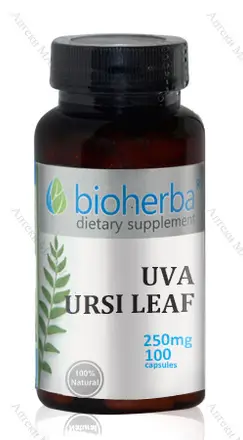 Bioherba, Мечо грозде - за бъбреците и уринарния тракт, 250 мг., 100 капс.