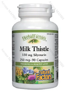 Natural Factors Бял трън 250 мг. 90 капс.