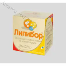Липибор, за здравословни нива на холестерола, 30 капс.