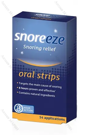 Snoreeze / Снорийз, Ленти за уста против хъркане, 14 бр. / опак.