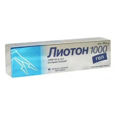 ЛИОТОН 1000 ГЕЛ 50ГР
