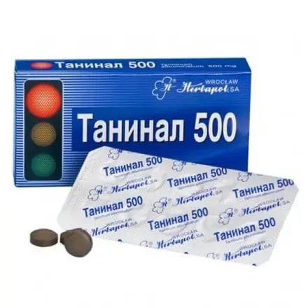 ТАНИНАЛ тбл.500мг.х20