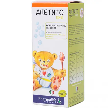 АПЕТИТО BIMBI сироп 200мл.