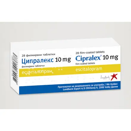 ЦИПРАЛЕКС табл. 10мг х 28