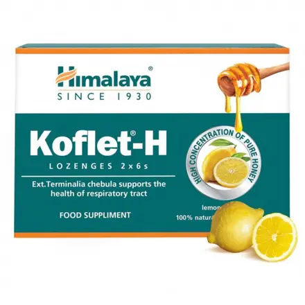 КОФЛЕТ пастили мед и лимон х 12 бр
