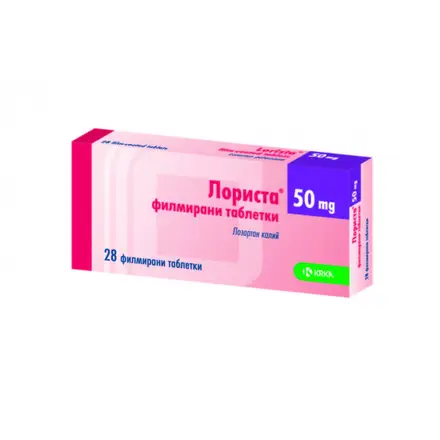 ЛОРИСТА филм табл.50мг х 28