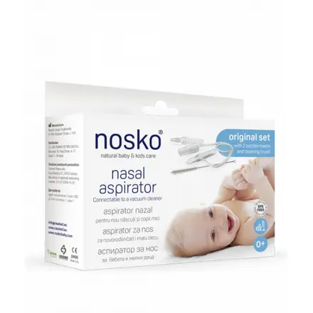 НОСКО BABY аспиратор за нос + ЧЕТКА