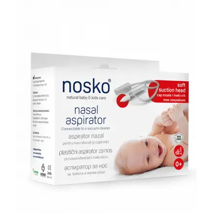 НОСКО BABY аспиратор за нос с мек накрайник