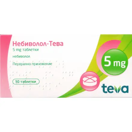 НЕБИВОЛОЛ ТЕВА табл 5 мг х 30 бр
