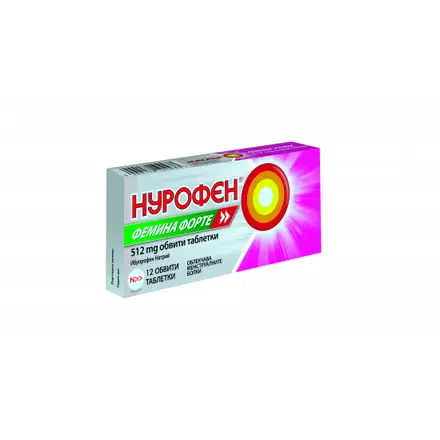 НУРОФЕН ФЕМИНА ФОРТЕ ТАБЛ.Х12 БР.
