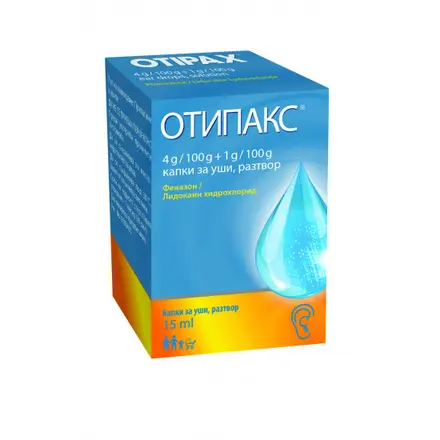 ОТИПАКС сол.15мл.