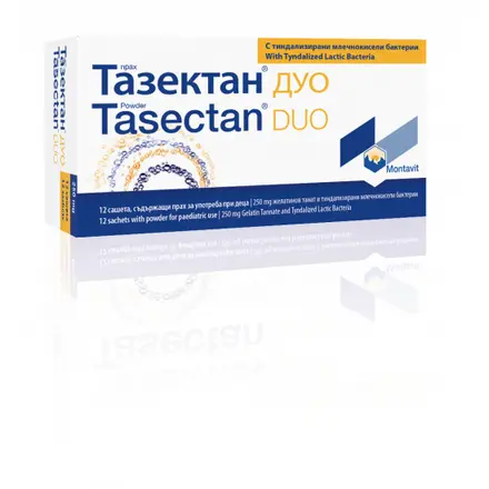 ТАЗЕКТАН ДУО сашети 250мг.х12