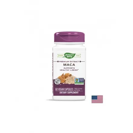 Maca - Мака 350 mg, 60 капсули Nature’s Way