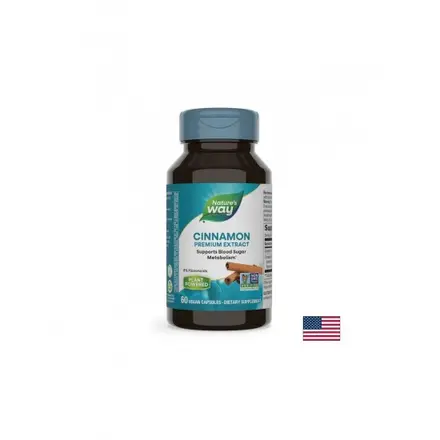 Cinnamon/ Канела 500 mg х 60 капсули Nature’s Way