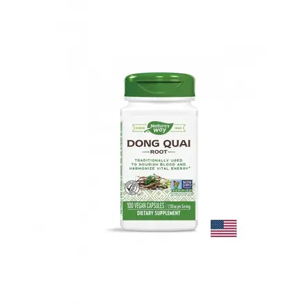 Dong Quai Root/ Китайска ангелика (корен) 565 mg x 100 капсули Nature’s Way