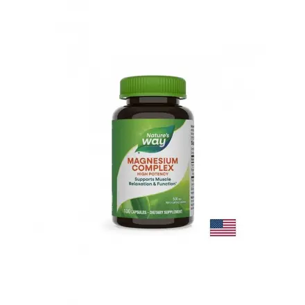 Magnesium Complex/ Магнезий (комплекс) 250 mg х 100 капсули Nature’s Way