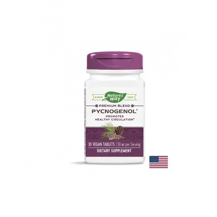 Pycnogenol® / Пикногенол® 50 mg х 30 таблетки Nature’s Way