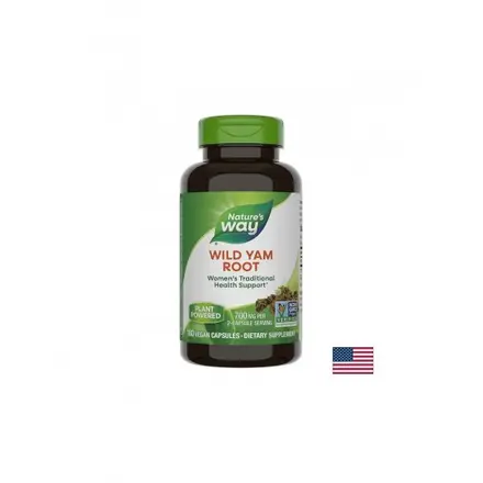 Wild Yam Root/ Див Ям (корен) 425 mg x 180 капсули Nature’s Way