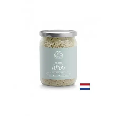 Келтска морска сол (едра), 400 g Mattisson Healthstyle