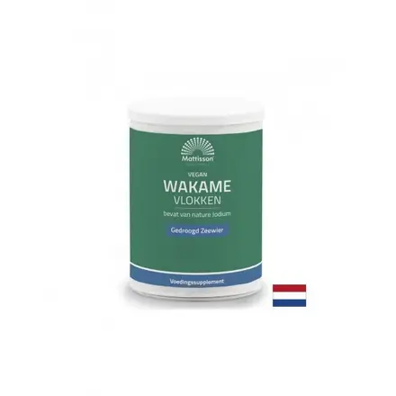 Хормонален дисбаланс - Сушени водорасли Уакаме, 50 g прах Mattisson Healthstyle