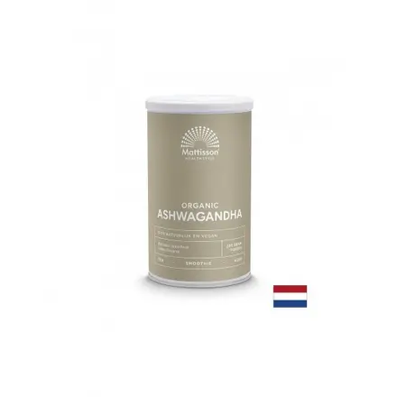 Релакс на нервната система - Ашваганда Био, 200 g прах Mattisson Healthstyle