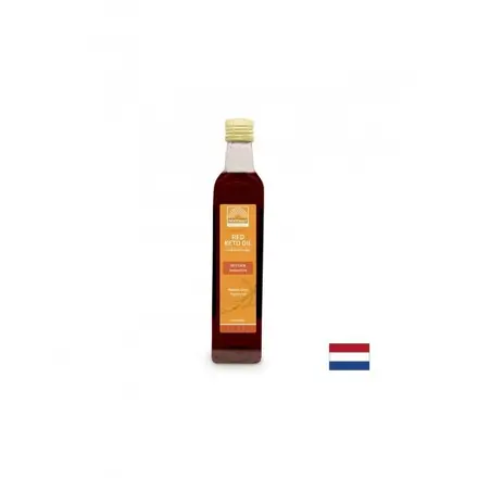 Червено кето масло - MCT масло & Астаксантин, 500 ml Mattisson Healthstyle