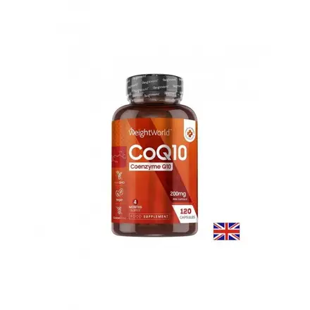 Сърдечно-съдово здраве - Коензим Q10 200 mg, 120 капсули - Coq10