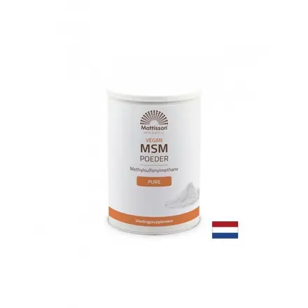 Кости и стави Веган МСМ (MSM) 8 g, 550 g прах
