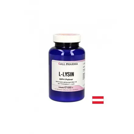 Херпес симплекс, имунно здраве - L-Лизин (L-Lysin), 100 g, прах