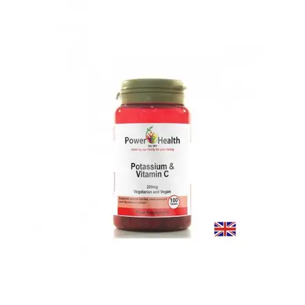 Имунитет - Калий 200mg + Витамин С 50mg, 100 таблетки