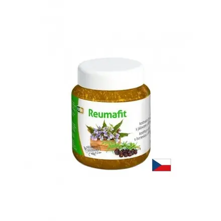 Масажен гел с МСМ, хвойна и черен оман – За стави и мускули, Reumafit, 350 g