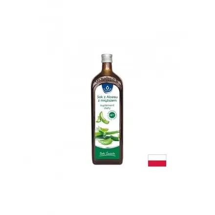 Алое вера сок с пулпа Храносмилане и детокс 1000 ml