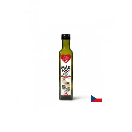 Масло от маково семе + витамин Е – Подкрепа на липидния метаболизъм, 250 ml